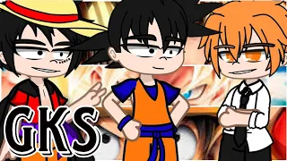 Protas+Gojo React Rap do Denji,Goku e Luffy (7mz,Markim,7mz)