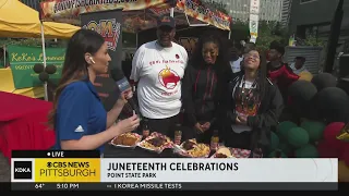 Juneteenth celebrations underway in Pittsburgh