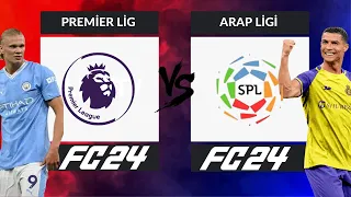 FC 24'TE PREMIER LİG vs ARABİSTAN LİGİ // ALL-STAR KAPIŞMA