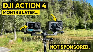 DJI ACTION 4 - Months Later HONEST Unsponsored Review - Should You Buy it?