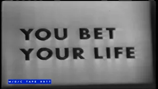 You Bet Your Life "Secret Word - Name" - 1958