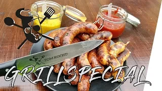 |31| Tom kocht! - Merguez-Bratwurst, Senf & Ketchup (GRILLSPECIAL)