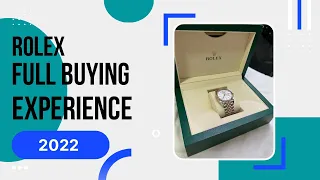 Rolex AD Full Buying Experience 2022