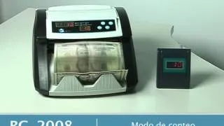 Contadora de billetes modelo Majcen Bc-2008