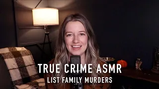 Spooky Season - List Family Murders - True Crime ASMR
