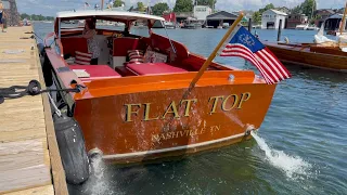 Alan Jackson's FLAT TOP: Running (1955 Chris Craft)