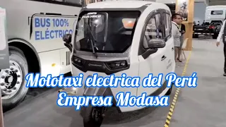 MOTOTAXI ELECTRICA DEL PERU empresa MODASA