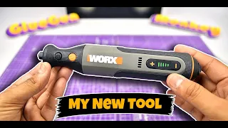 MY NEW TOOL | How to Use a Rotary Tool & Its Accessories | WORX WX106 Unboxing