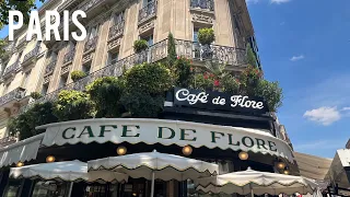 In my 50s, I visited long-established cafes in Paris, CAFE DE FLORE, CAFE DE LA PAIX, and Les Deux M