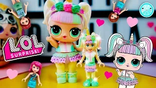 UNICORN LOL SURPRISE DOLLS DIY ♥ Custom Lego Friends Minifigures Tutorial