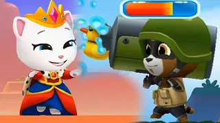 TALKING TOM SPLASH FORCE - Angela Egiptean Gameplay, Android Mobile ios