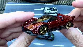 Opening Hot Wheels Exotic Pagani Zonda R from HW Race Day Series.