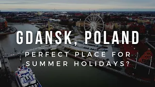 🌊 Trip To Gdańsk, Poland! 🇵🇱 I LOVE this city! Baltic Sea During Eunice Hurricane! - Travel Vlog