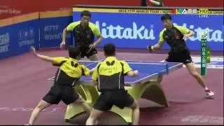 2016 Japan Open (MD-Final) CHUANG Chih-Y./HUANG Sheng-S. - MA Long/XU Xin [HD] [Full Match/Chinese]