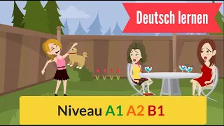 Everyday life Learn German with simple sentences | Alltag Deutsch lernen mit einfachen Sätze a1 a2