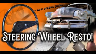 How To Restore a Cracked Up Steering Wheel! - SlickWorks EP09