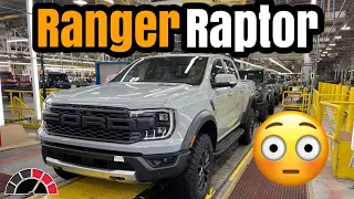 2024 Ford Ranger Raptor spotted inside the US plant!