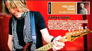 Andy Timmons - How to play “Electric Gypsy," part 2