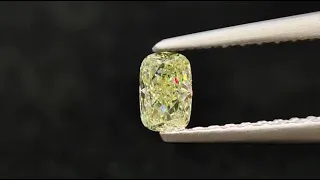 0.445 Carat Fancy Light Natural Loose Yellow Diamond | Saratti Diamonds