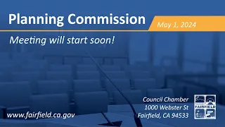 Fairfield Planning Commission - May 1, 2024