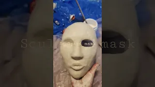 I tried something new, this is the result👁️#artist #artwork #sculpting #shortsyoutube #shorts_video