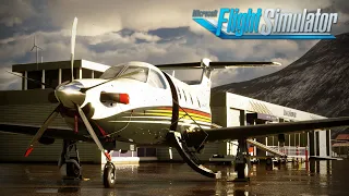 An Icelandic Adventure | SimWorks Studios PC-12 | Full Flight Review | Microsoft Flight Simulator