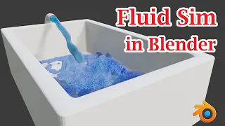 Fluid Simulation Decoded | Bathtub Example | All Fluid Settings Explained | Blender Eevee & Cycles