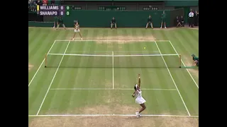 2005 Wimbledon SF Venus Williams vs Maria Sharapova part 1