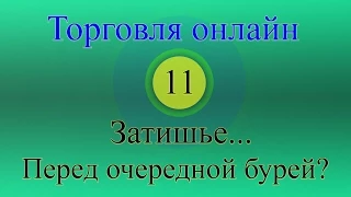 Форекс торговля онлайн 11 - Затишье... Перед очередной бурей?