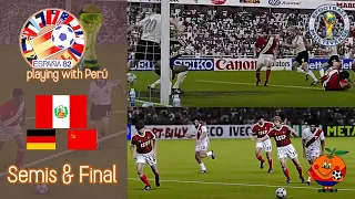 ¡🇵🇪 Perú · Mundial España 82 · Semifinales & Final 🙌! ️⚽️ PES 2021 con mods