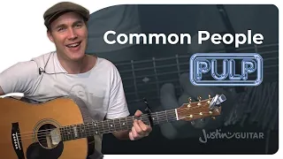 How to play Common People by Pulp | Easy Guitar Lesson