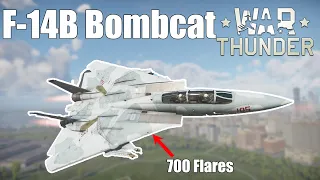 War Thunder F-14B Bombcat HAS 700 FLARES!