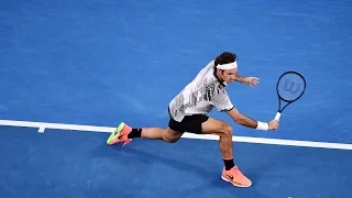 Roger Federer vs Mischa Zverev 2017 Australian Open QF HD