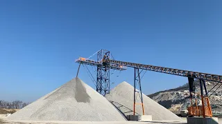 Amazing Process of Making Construction Aggregate / High Technology Crushing and Screening Equipment