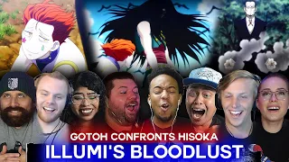 Hisoka provokes Illumi Reaction Mashup!!