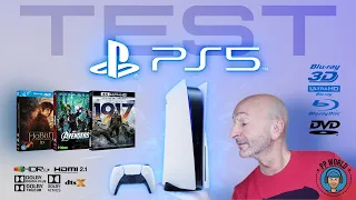 PlayStation 5 : TEST DVD, Blu-ray, 4K, HDR, Dolby Atmos, Dolby Vision, DTS-Audio, Netflix...!
