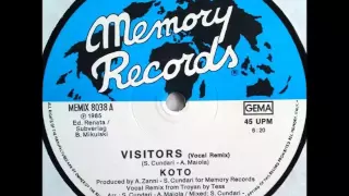 Koto - Visitors (Vocal Remix) 1985