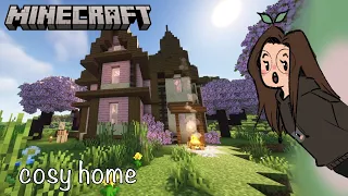 Minecraft Relaxing Longplay - cosy home (No Commentary) 1.20.1
