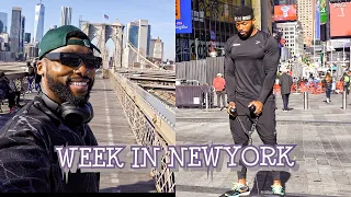 Week in New York Diaries | Exploring the city, Work, chill Day at Central Park.