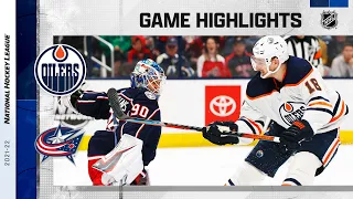 Oilers @ Blue Jackets 4/24 | NHL Highlights 2022