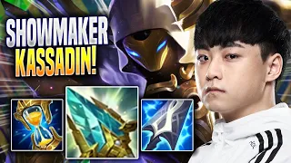 SHOWMAKER TRIES KASSADIN WITH NEW CHANGES! - DK ShowMaker Plays Kassadin MID vs Syndra!