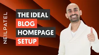 How to Create The Ideal Blog Homepage