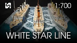 White Star Line | Titanic & Britannic & Olympic | They Never Left / S Resin Art