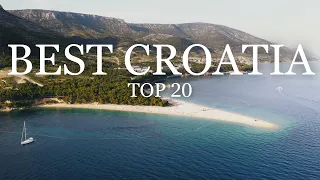 20 Best Places To Visit In Croatia! - 4K