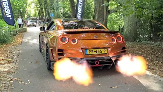 700HP Top Secret Nissan GT-R R35 with Armytrix Exhaust - HUGE Flames, Revs & Accelerations !