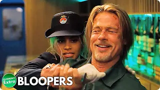 BULLET TRAIN Bloopers & Gag Reel (2022) with Brad Pitt & Aaron Taylor-Johnson