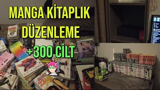 Manga Kitaplık Raf Düzenleme 📚✨ +300 cilt