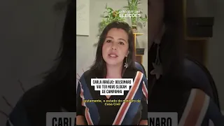 Carla Araújo: Bolsonaro vai ter novo slogan de campanha #uol