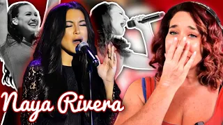 Vocal coach **CRIES** while reacting to the Live Vocals of NAYA RIVERA! MEMORIAL