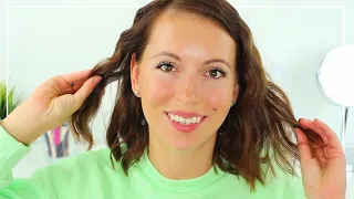 Locken mit Bademantelgürtel I Locken OHNE Hitze I Wie style ich meinen Longbob?